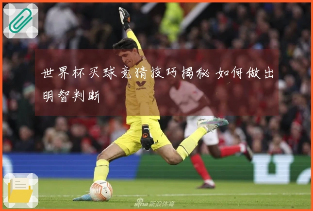 世界杯买球竞猜技巧揭秘 如何做出明智判断